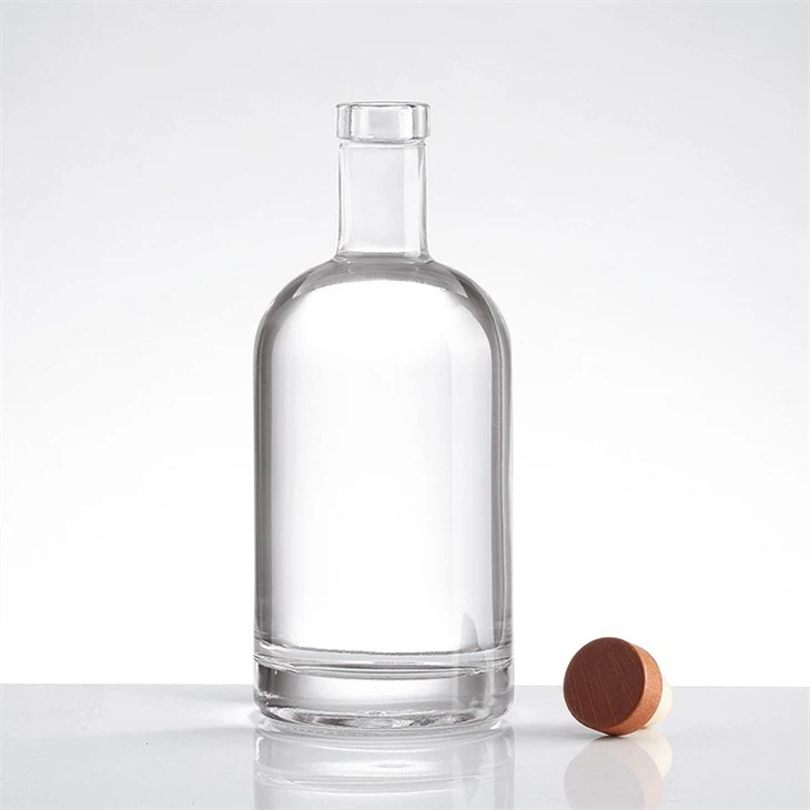 375 Ml Clear Wine Bottles
