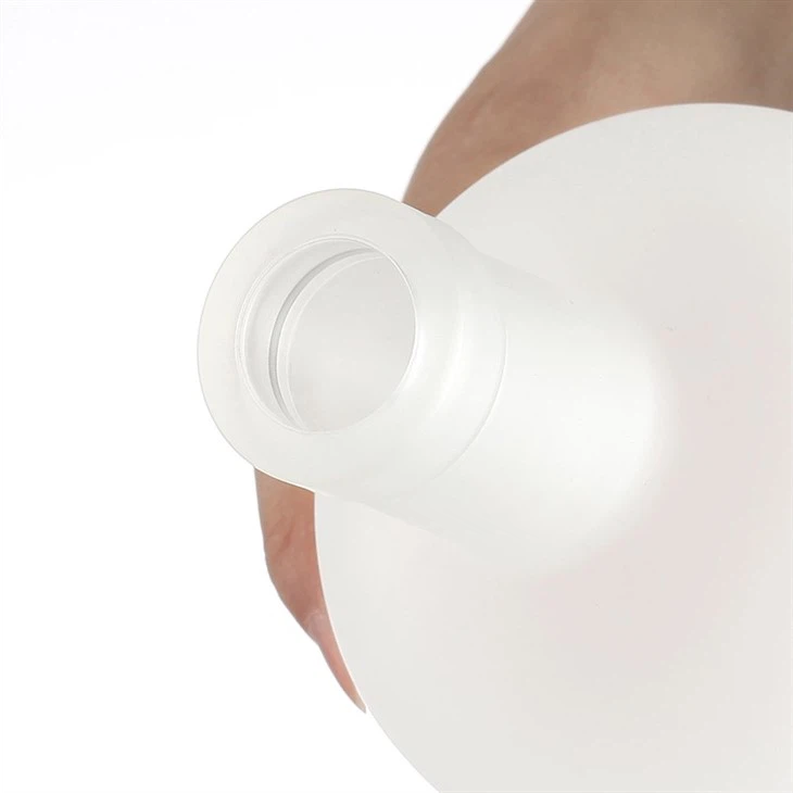 Frost Long Round Glass Bottle For Liquor