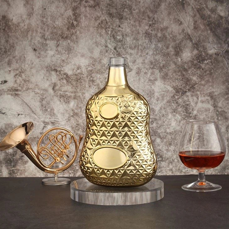 Custom Design Peared Shape XO Bottle 70cl