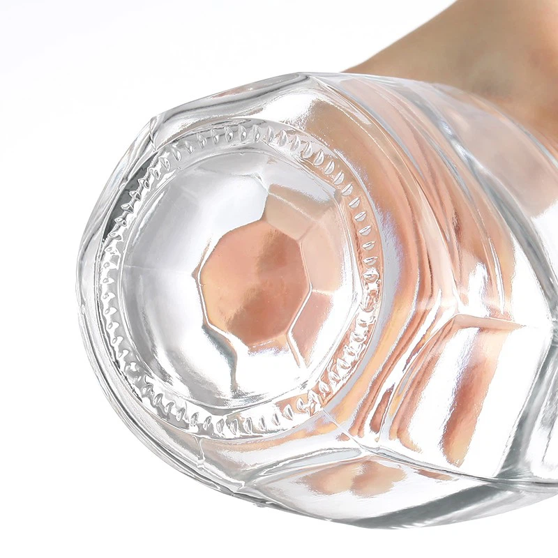 Refinement 750 Ml Crystal Whiskey Spirits Glass Bottle