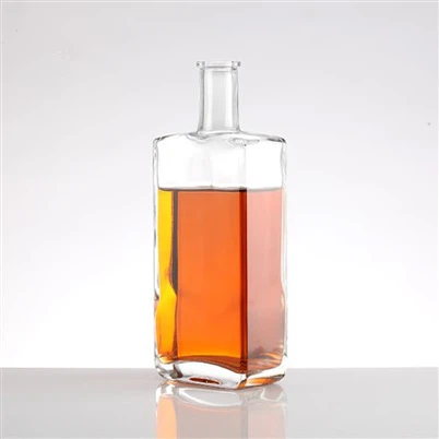 75cl ग्लास वोदका बोतल स्क्रू टिप के साथ