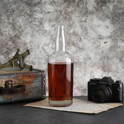 थोक व्हिस्की कांच की बोतल